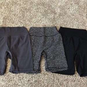 BuffBunny legacy bike short bundle!  Size sm